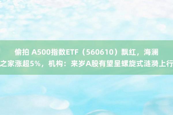 偷拍 A500指数ETF（560610）飘红，海澜之家涨超5%，机构：来岁A股有望呈螺旋式涟漪上行