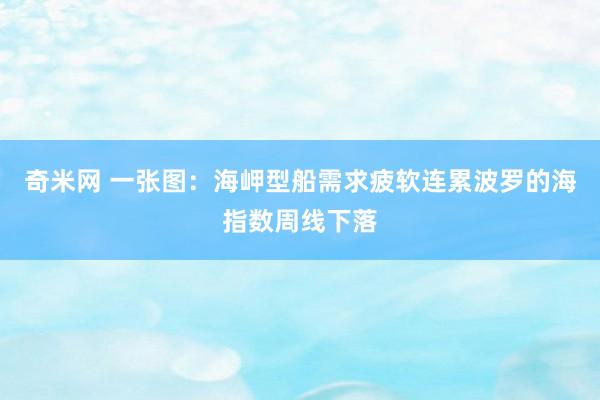 奇米网 一张图：海岬型船需求疲软连累波罗的海指数周线下落